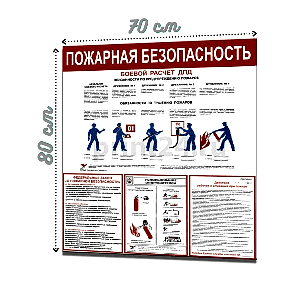 Стенд пожарная безопасность