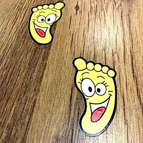 Наклейки на пол