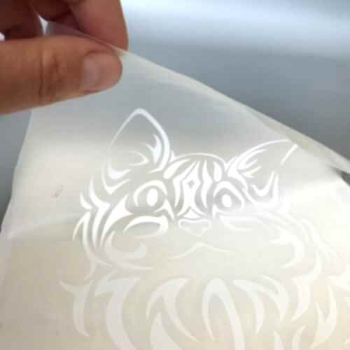 Наклейки на монтажной пленке